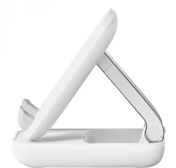Підставка для ґаджетів Baseus Seashell Series Folding Phone Stand B10551500211-00 White - фото 2