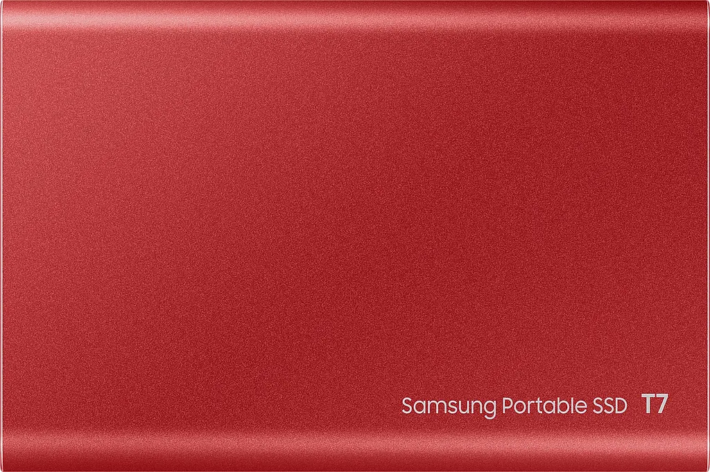 Внешний SSD накопитель Samsung T7 500 GB Red [MU-PC500R/WW] [84788] - фото 4