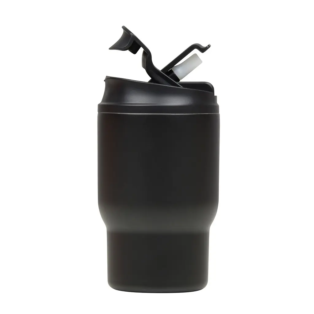 Вкусная термочашка для кофе 63mugs Drive 360 ​​мл абсолютно черная (1063) - фото 2