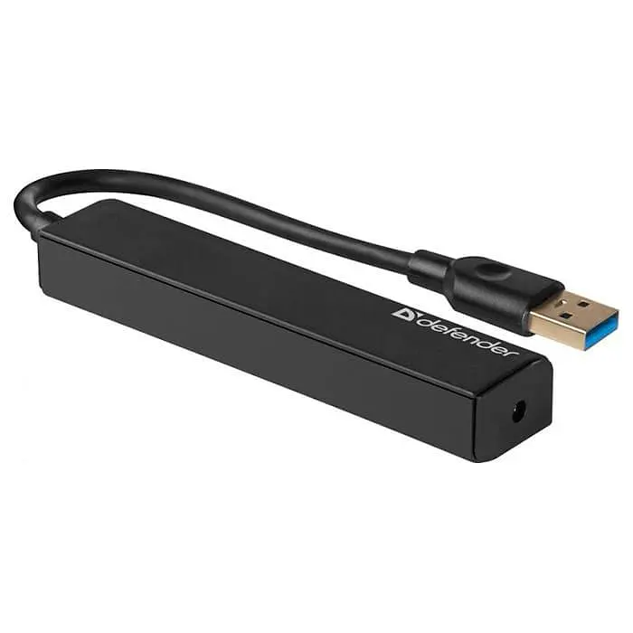 USB-Хаб Defender USB Hub Quadro Express USB3.0, 4 порта (83204) - фото 2