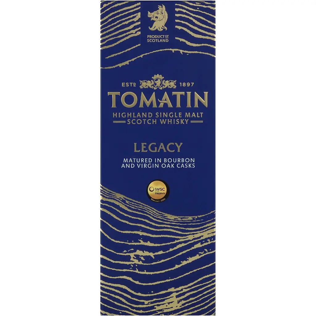 Віскі Tomatin Legacy в подарунковій упаковці 43% 0.7 л - фото 6