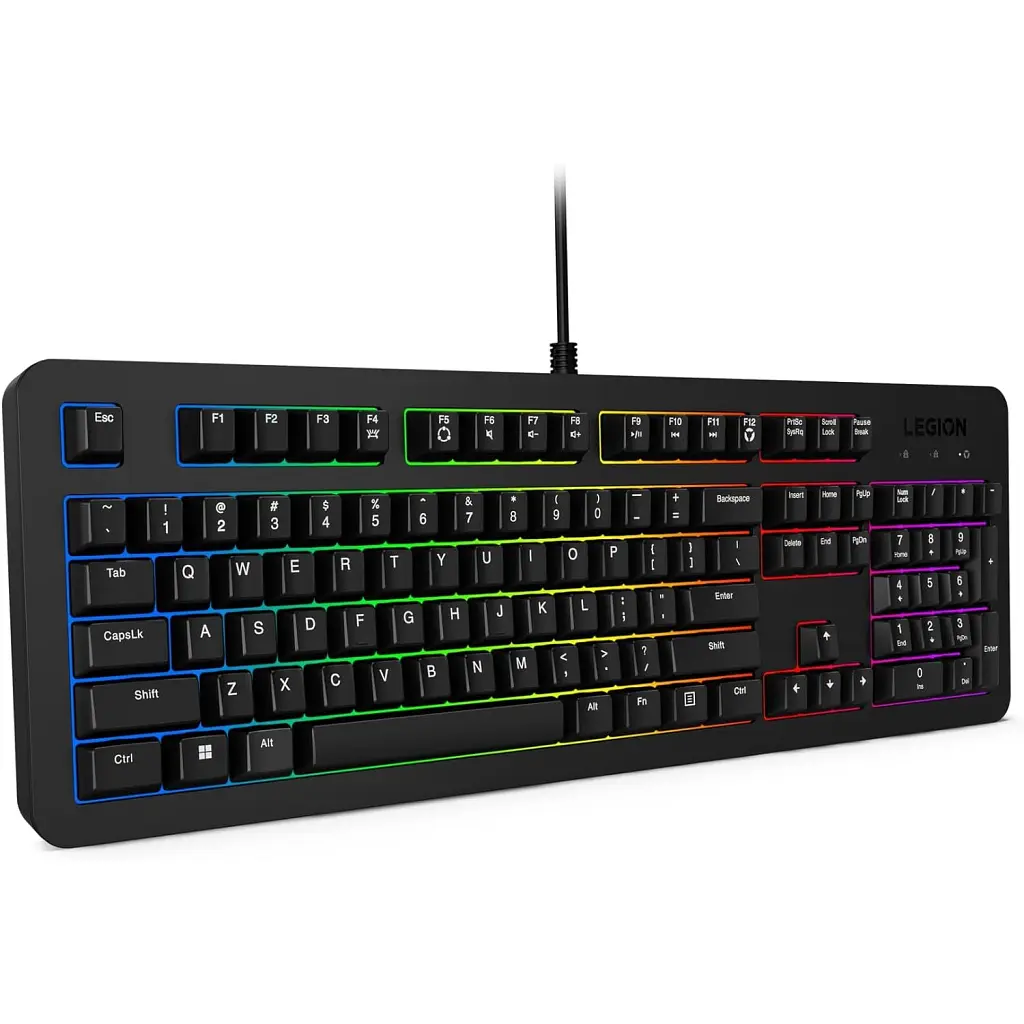 Клавіатура Lenovo Legion K310 RGB USB UA Black (GY41N91855) - фото 2