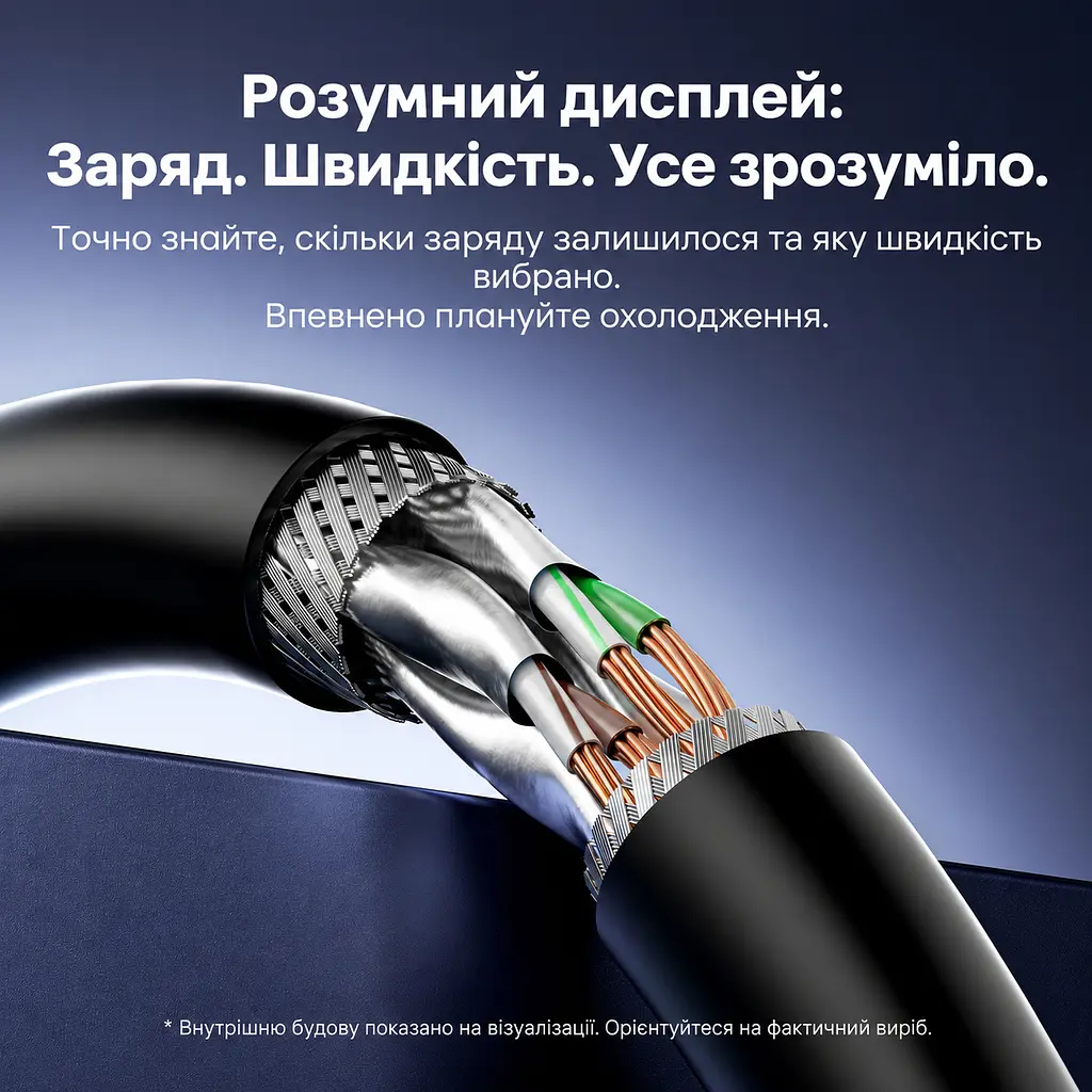 Патч-корд Ethernet Cat 8 S/FTP Vention 5 м Роз’єми RJ45 8P8C До 40 Гбіт/с за підтримки 40GBASE-T обома мережевими портами Загальна довжина каналу до 30 м і не більше 2 з’єднань Фольгове екранування кожної пари та зовнішнє алюмінієво-магнієве обплетення Гнучка ПВХ-оболонка Смуга пропускання 2000 МГц Чорний (IKRBJ) - фото 15