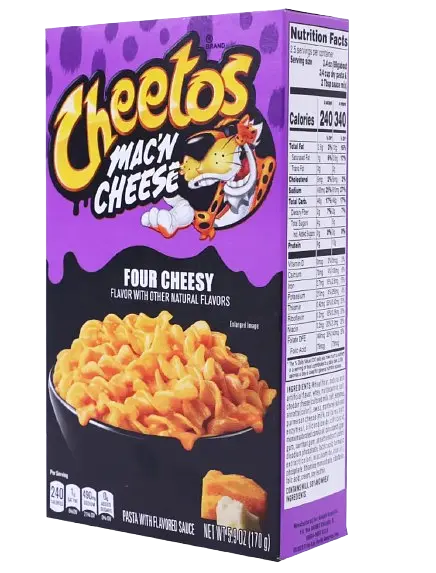 Макарони із сиром Cheetos Mac'n Cheese Four Cheesy 168г - фото 3