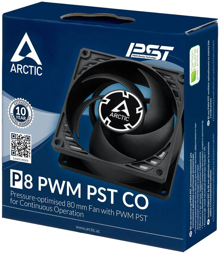 Вентилятор Arctic P8 PWM PST CO (ACFAN00151A) - фото 5