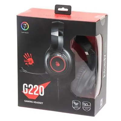 Навушники A4Tech Bloody G220 Black (Bloody G220 Black) - фото 6