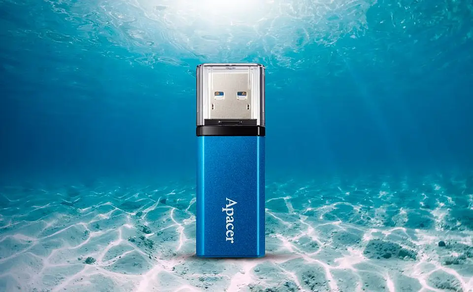 USB флеш-накопичувач Apacer AH25C 256GB USB-A 3.2 Gen 1 Ocean Blue (AP256GAH25CU-1) [94248] - фото 5