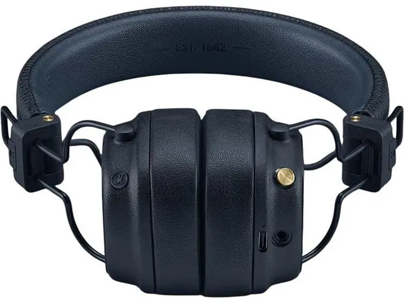 Навушники з мікрофоном Marshall Major V Midnight Blue (1008144) - фото 3