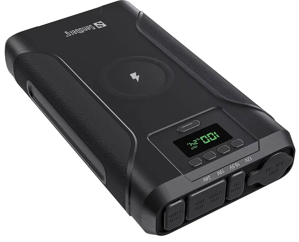 Павербанк Sandberg Black 76 800 mAh / 120 Вт (421-15) - фото 2