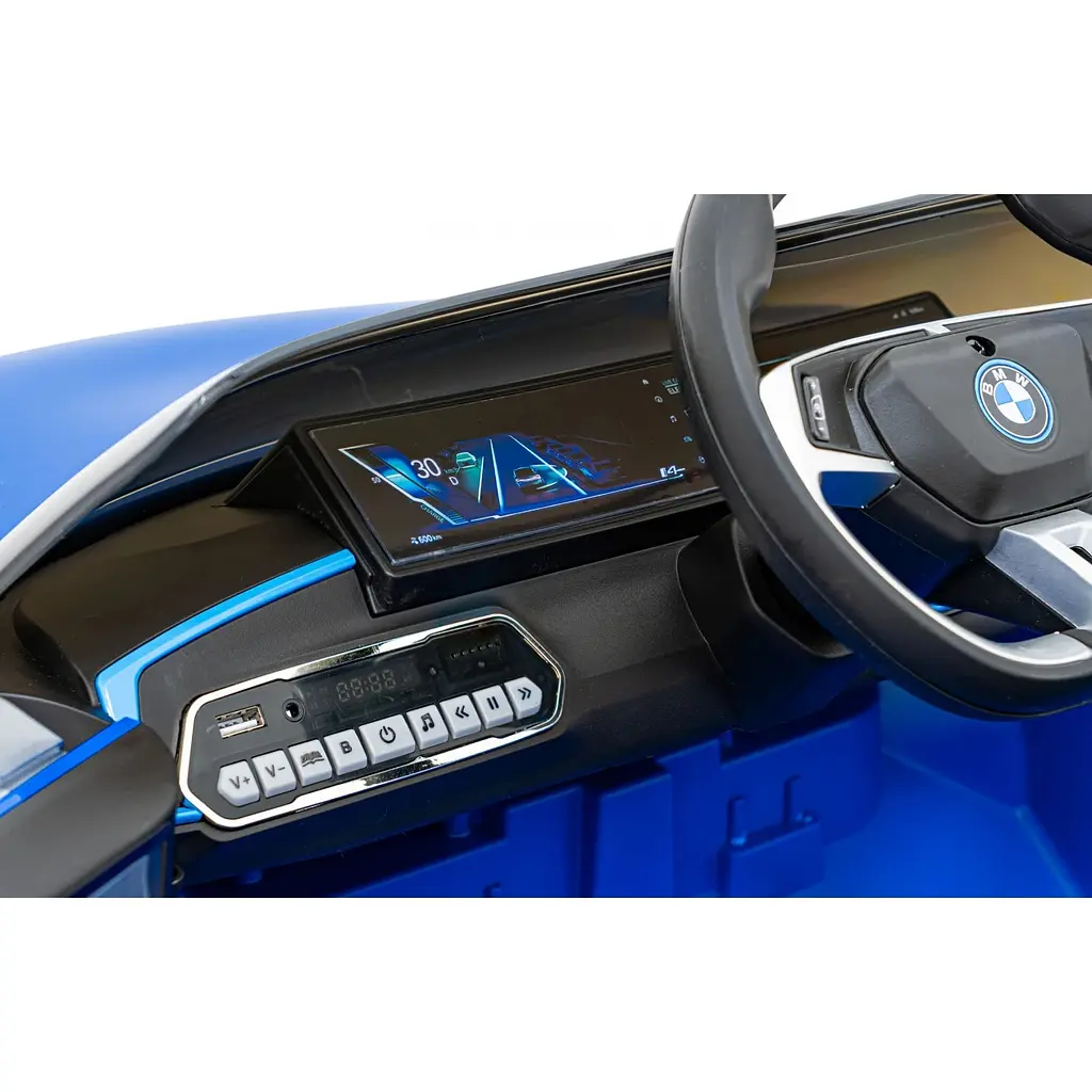 Электроавтомобиль Ramiz BMW I4 12 В, синий (PA.JE1009.NIE) - фото 14