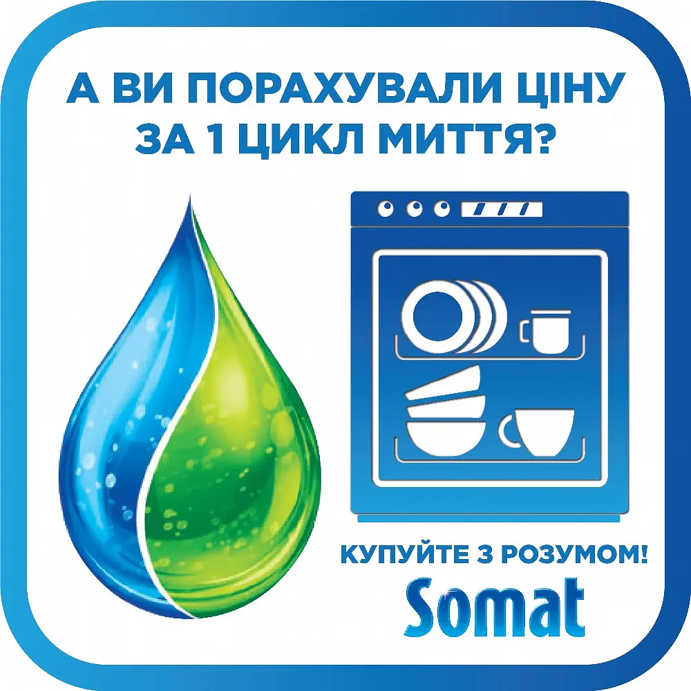 Набор: гель для мытья посуды в посудомоечной машине Somat Excellence Duo 684+684 мл - фото 6
