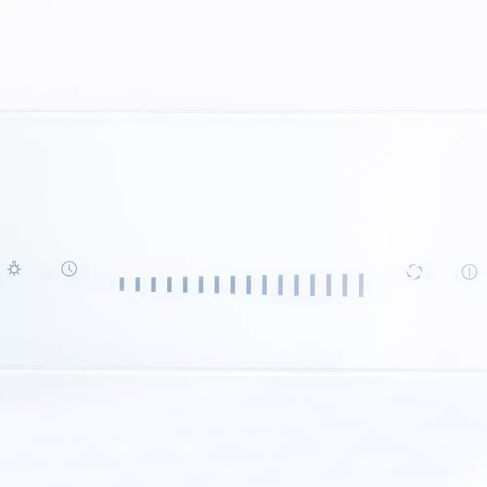 Вытяжка декоративная наклонная WEILOR PDL 62304 WH 1100 LED Strip - фото 8