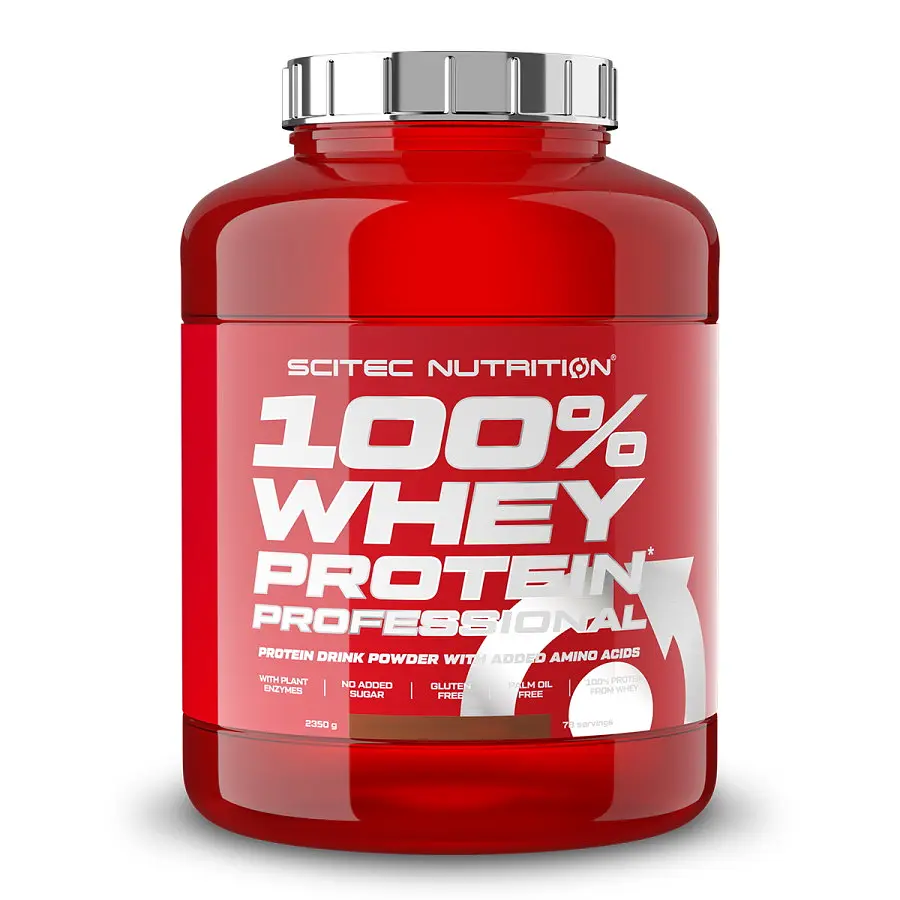 Протеїн Scitec Nutrition 100% Whey Protein Professional, 2.35 кг - Білий шоколад