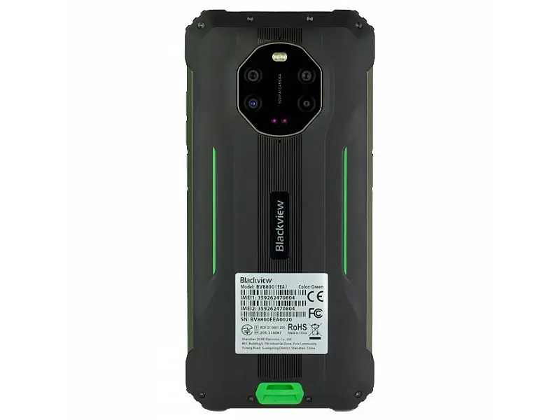 Смартфон Blackview BV8800 8/128Gb Green - фото 2