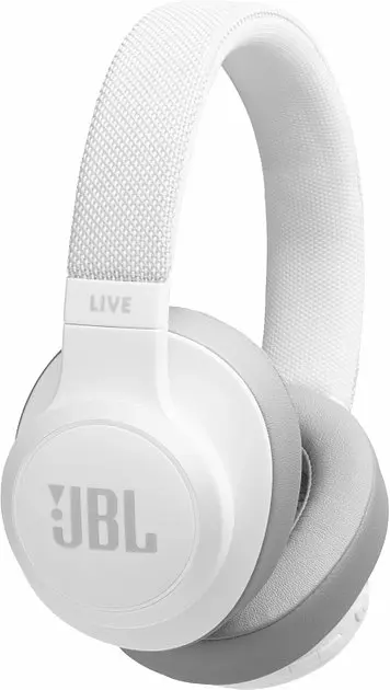 Беспроводные bluetooth-наушники JBL Live 500 BT White (JBLLIVE500BTWHT) - фото 3
