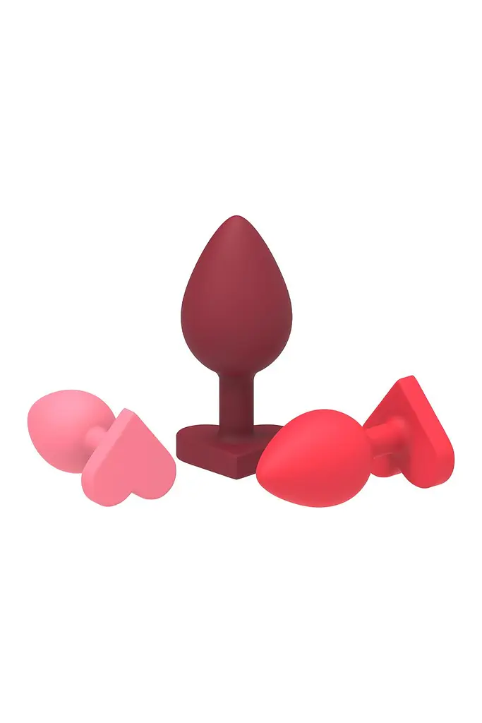 Набір Dreamtoys Amour The Passion Love Alluring Anal Kit 7 шт. червоний - фото 2