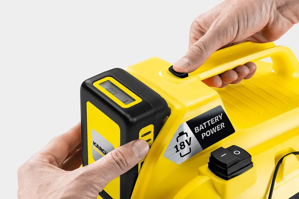 Пилосос промисловий Karcher WD 1 Compact Battery (1.198-300.0) [83116] - фото 5