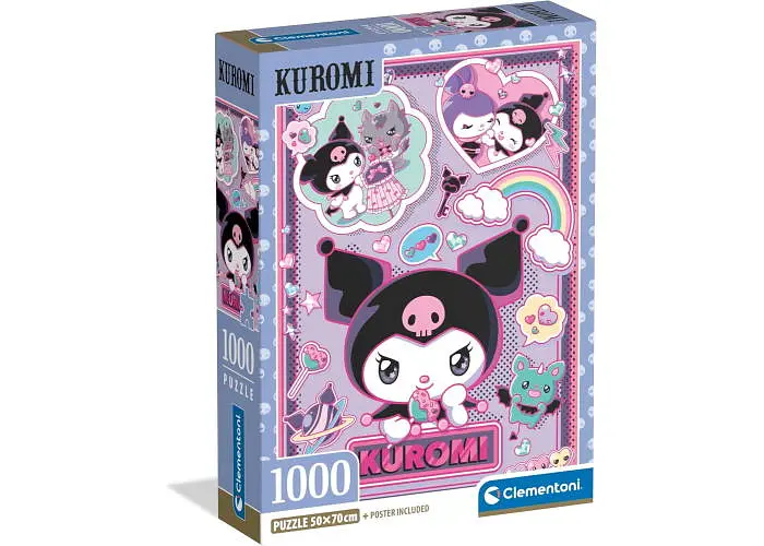 Пазл Clementoni Куромі (Kuromi Puzzle - 1000 pcs.), 1000 ел. (37120)