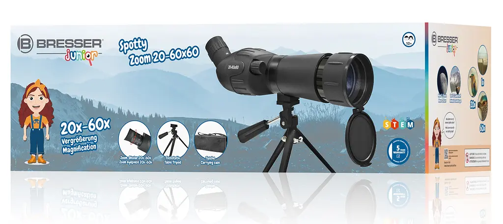 Підзорна труба Bresser Junior 20-60x60 (8820100) - фото 8