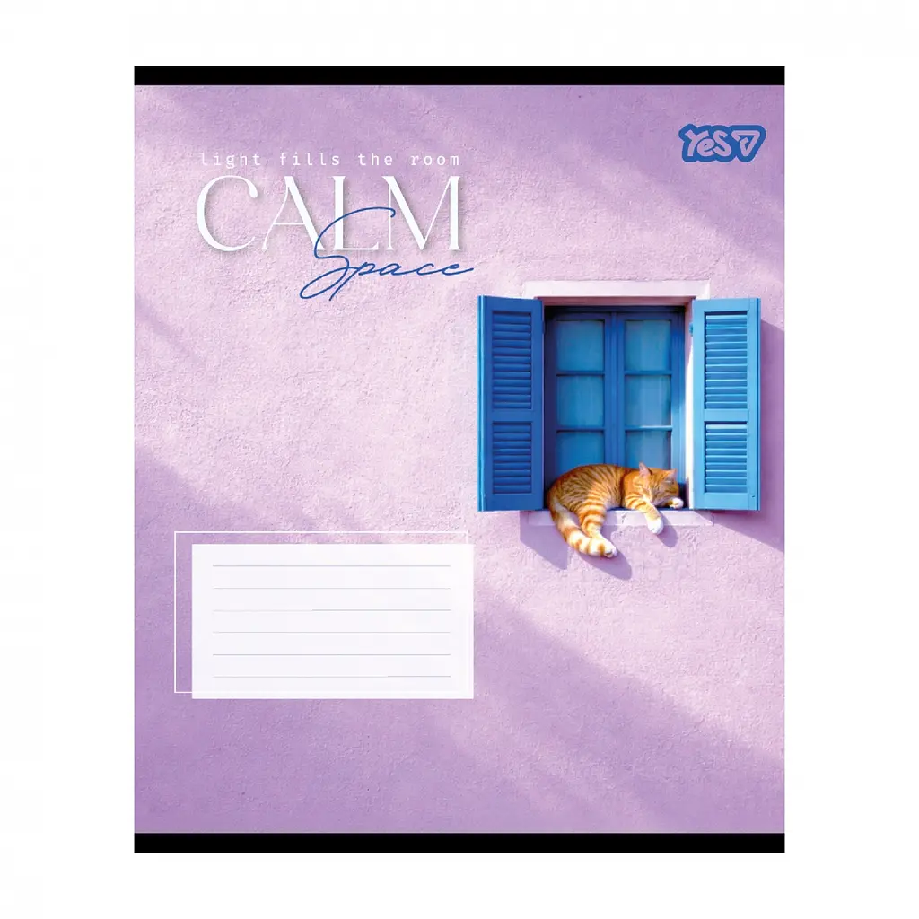 Упаковка зошитів учнівський Yes Calm space А5 / 48 кл. 10 шт. (769108) - фото 5