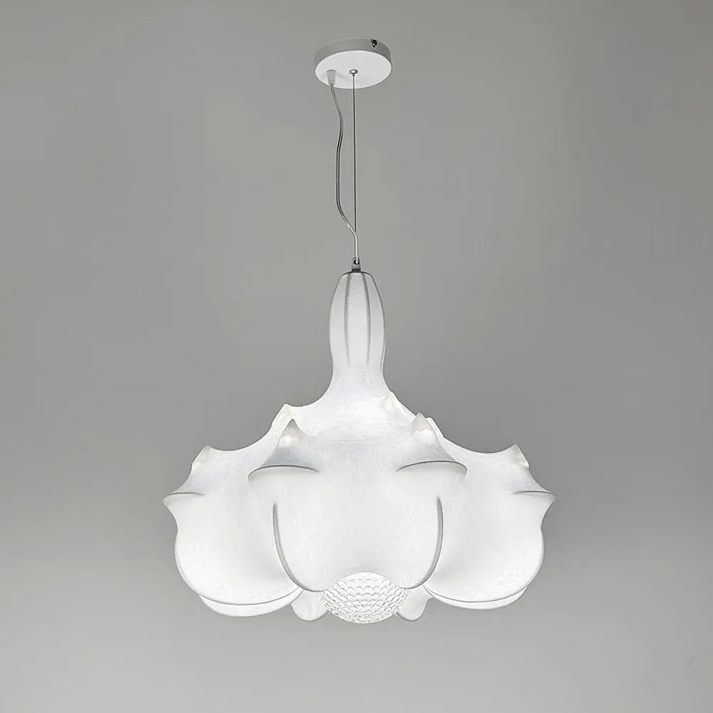 Люстра с белым абажуром 55х60 см | Ст. PLP 03-600 Line F - фото 4