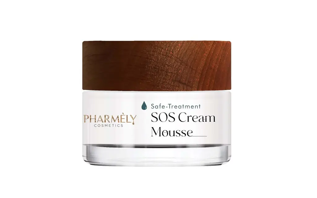 Крем-мус SOS Cream Mousse для живлення та пом'якшення шкіри, без жирної плівки Pharmely 50 мл - фото 2