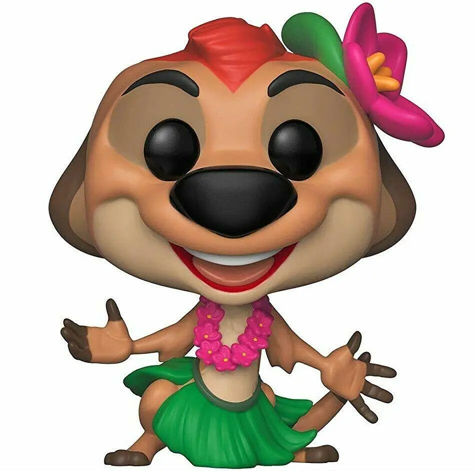 Фігурка Funko Pop Фанко Поп Тимон Луау Timon Luau The Lion King Disney Король Лев 10см cartoon D LK LT500 - фото 2