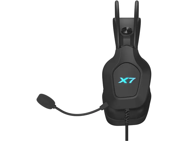 Навушники з мікрофоном A4Tech XH-200 Black - фото 5