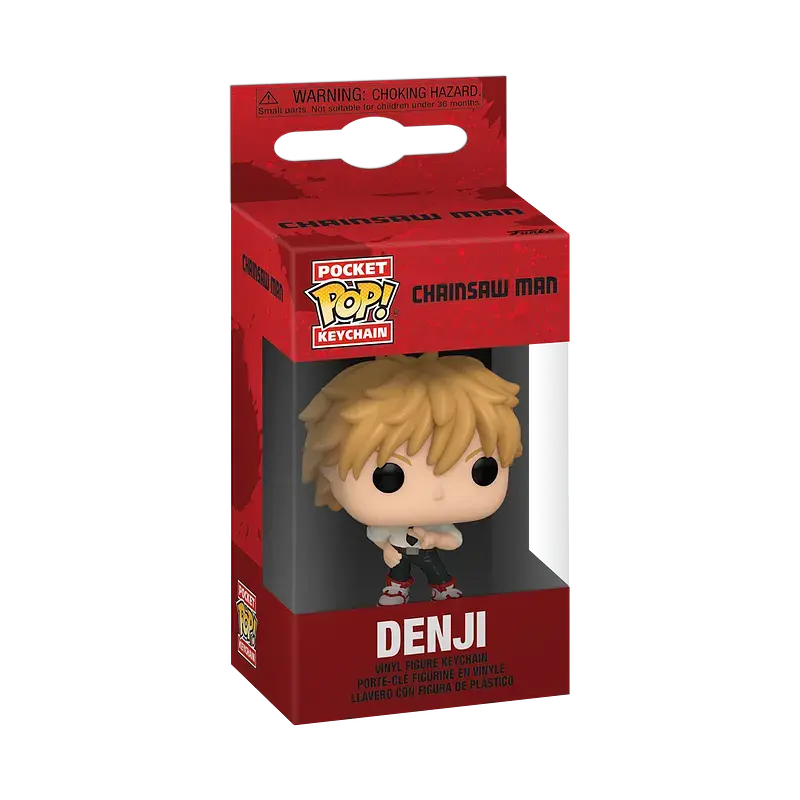 Фигурка брелок Funko Pop Человек бензопила Деджи Chainsaw Man Denji 4 см FP CM D133 - фото 2
