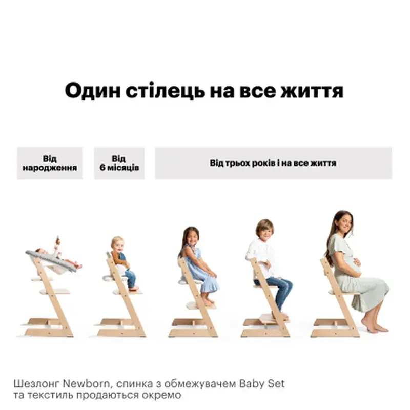 Стілець для годування Stokke Tripp Trapp, Natural (натуральний) (100101) - фото 7