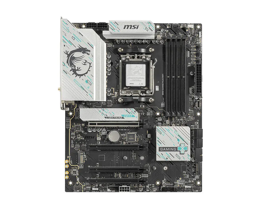Материнская плата B850 GAMING PLUS WIFI sAM5 B850 4xDDR5 M.2 DP WiFi BT ATX MSI teh0019108 - фото 2