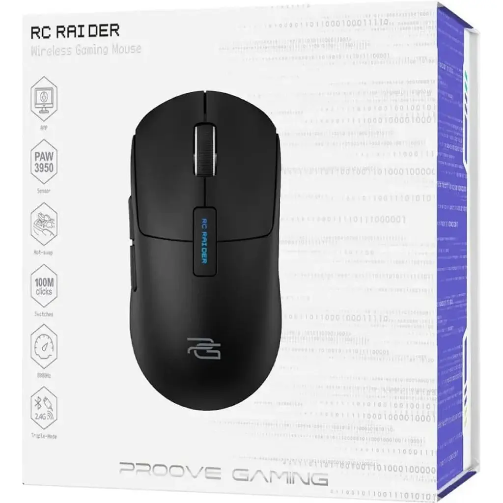 Миша Proove Gaming RC Raider 8K Black (WMRR00122001) [141774] - фото 10