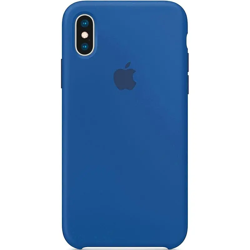 Чохол-накладка Toto Silicone Case Apple iPhone XS Max Deep Blue - фото 2