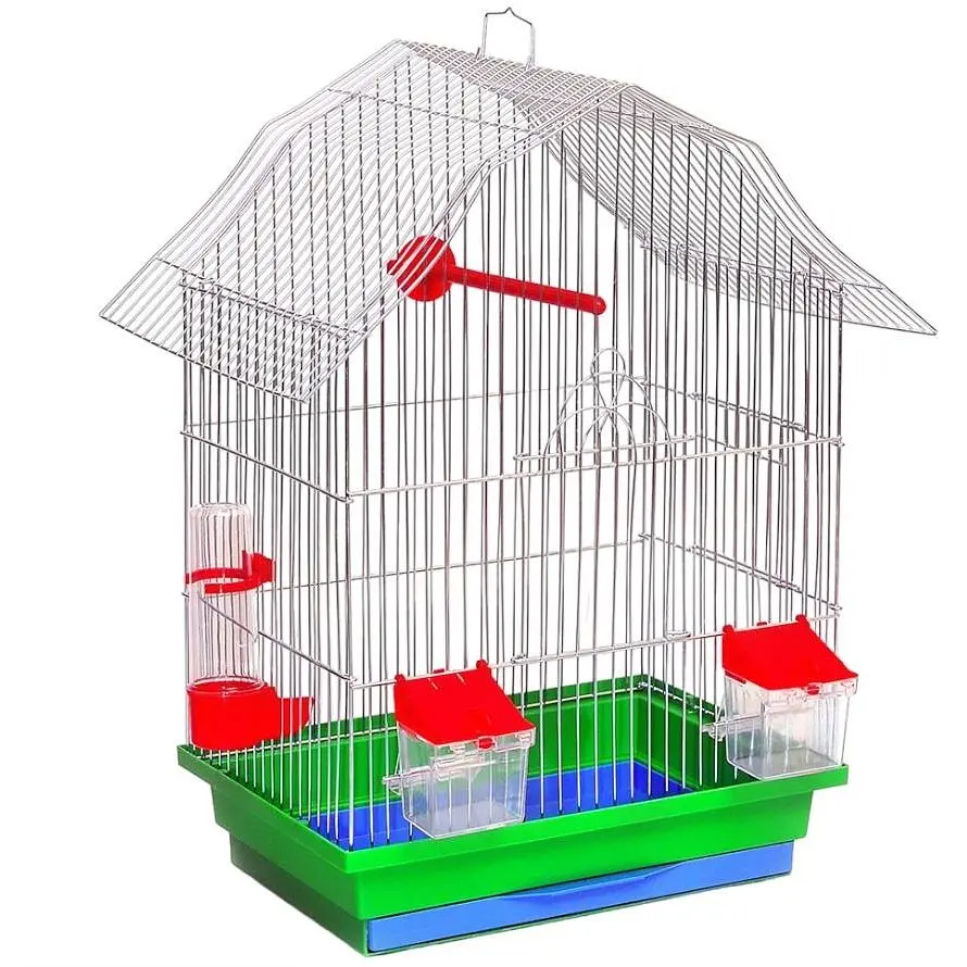 Клетка для птиц Лорі Мини 2 33х23х47 см в ассортименте (К047) - фото 3