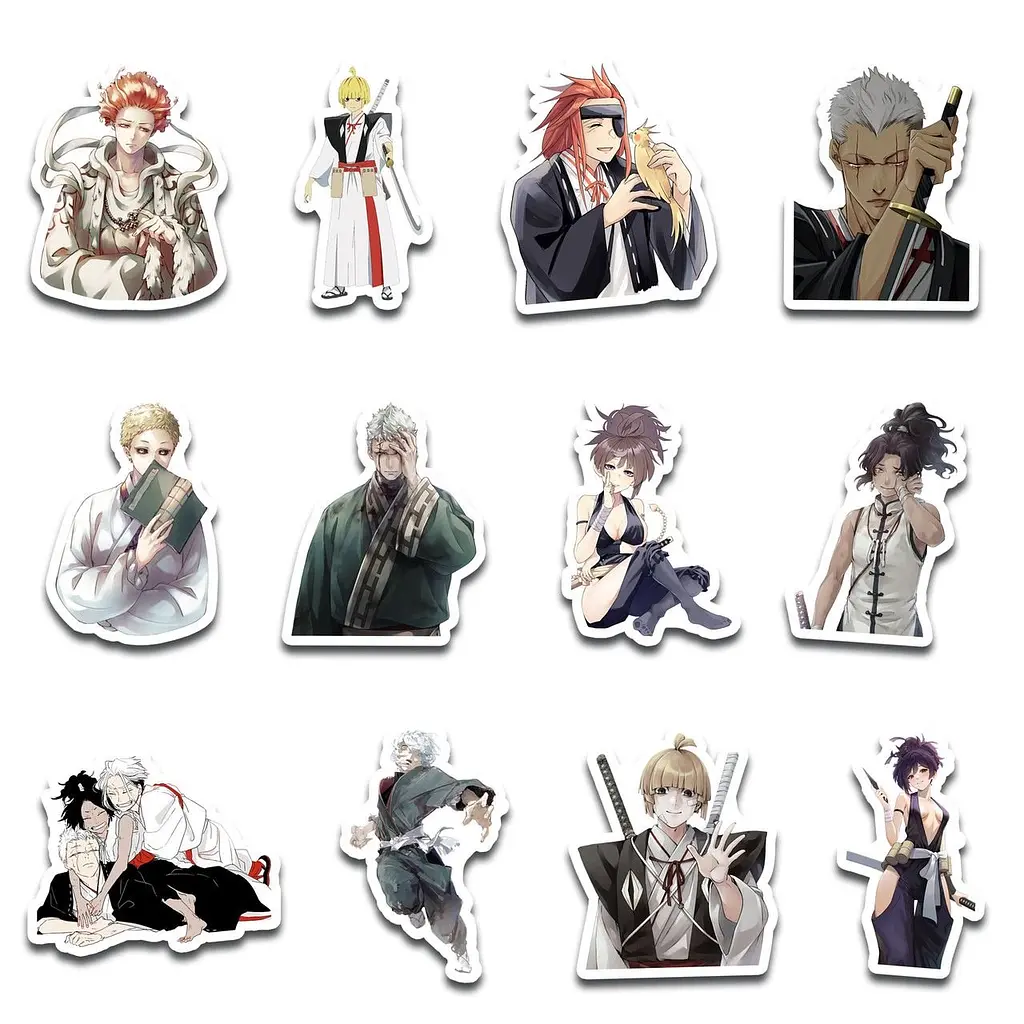 Стікерпак GeekLand Jigokuraku 45 штук (SP JG 01) - фото 3