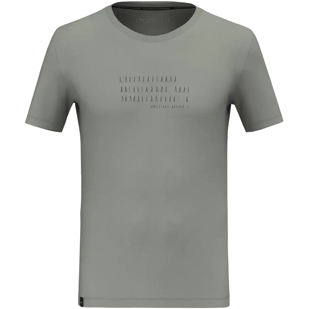 Футболка Salewa Eagle Poem Dry T-Shirt Men 48/M Grey