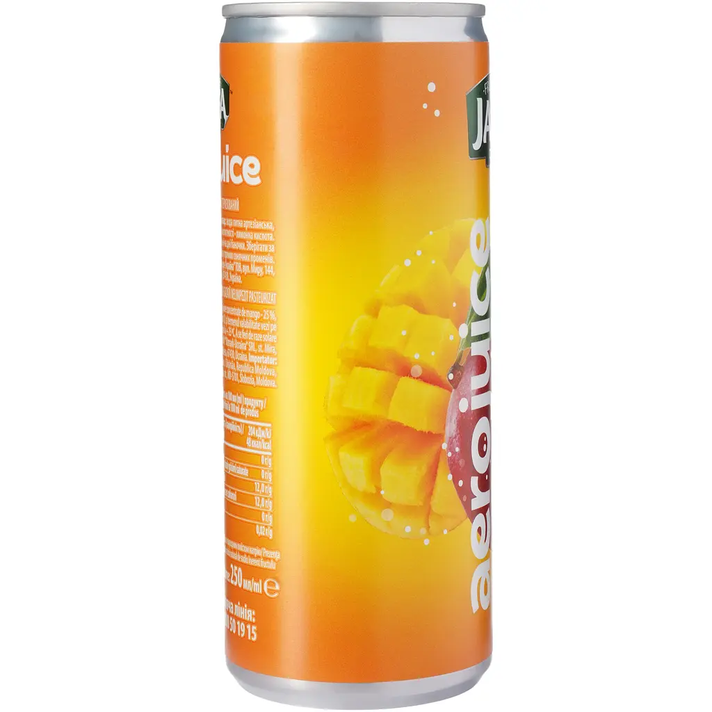 Нектар газований Jaffa Aerojuice Can манго 0.25 л - фото 4