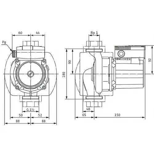 Циркуляційний насос Wilo TOP-S 25/5 DM (2044010) - фото 3