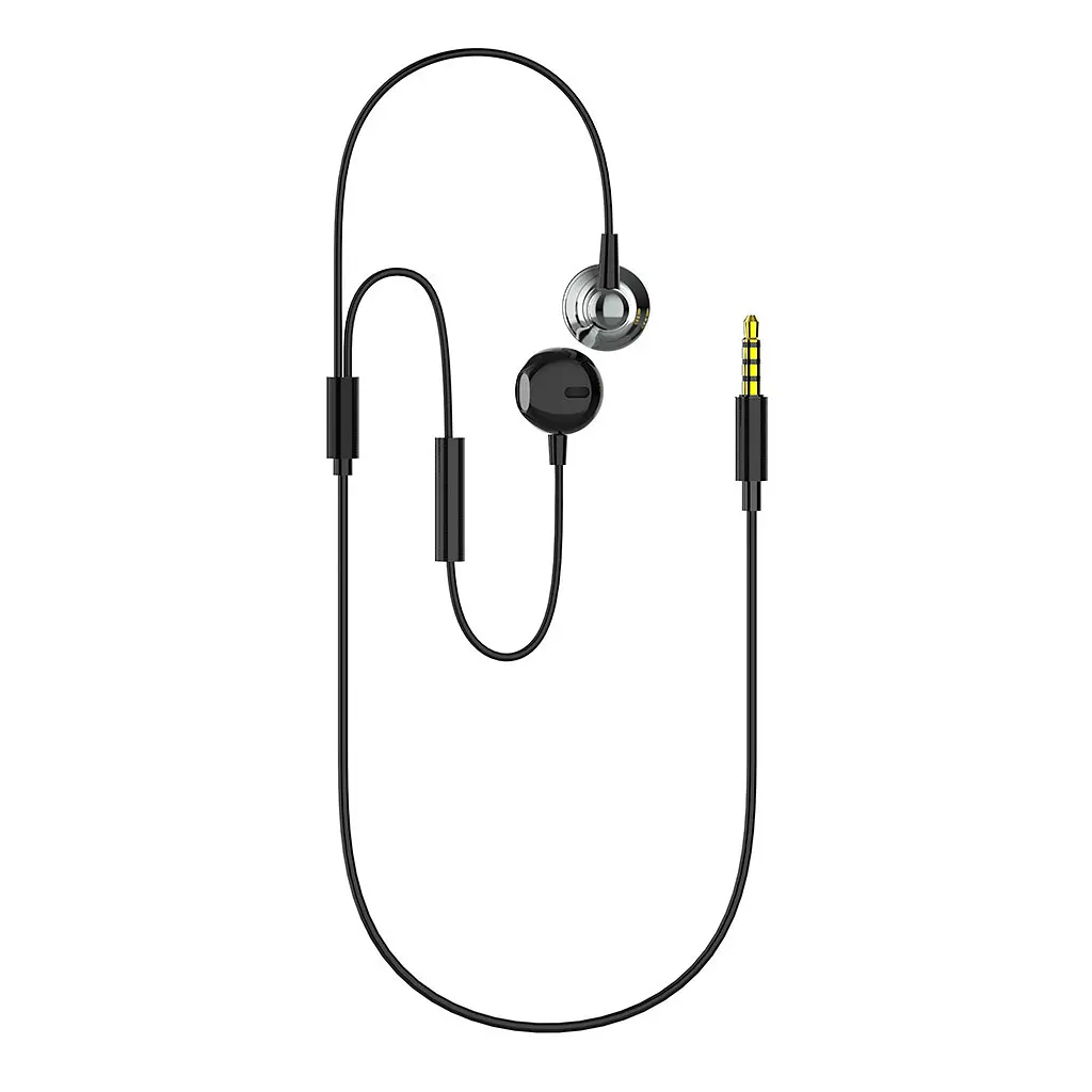 Навушники ColorWay Slim 3.5 mm Wired Earphone Blast 1 Black (CW-WD01BK) - фото 6
