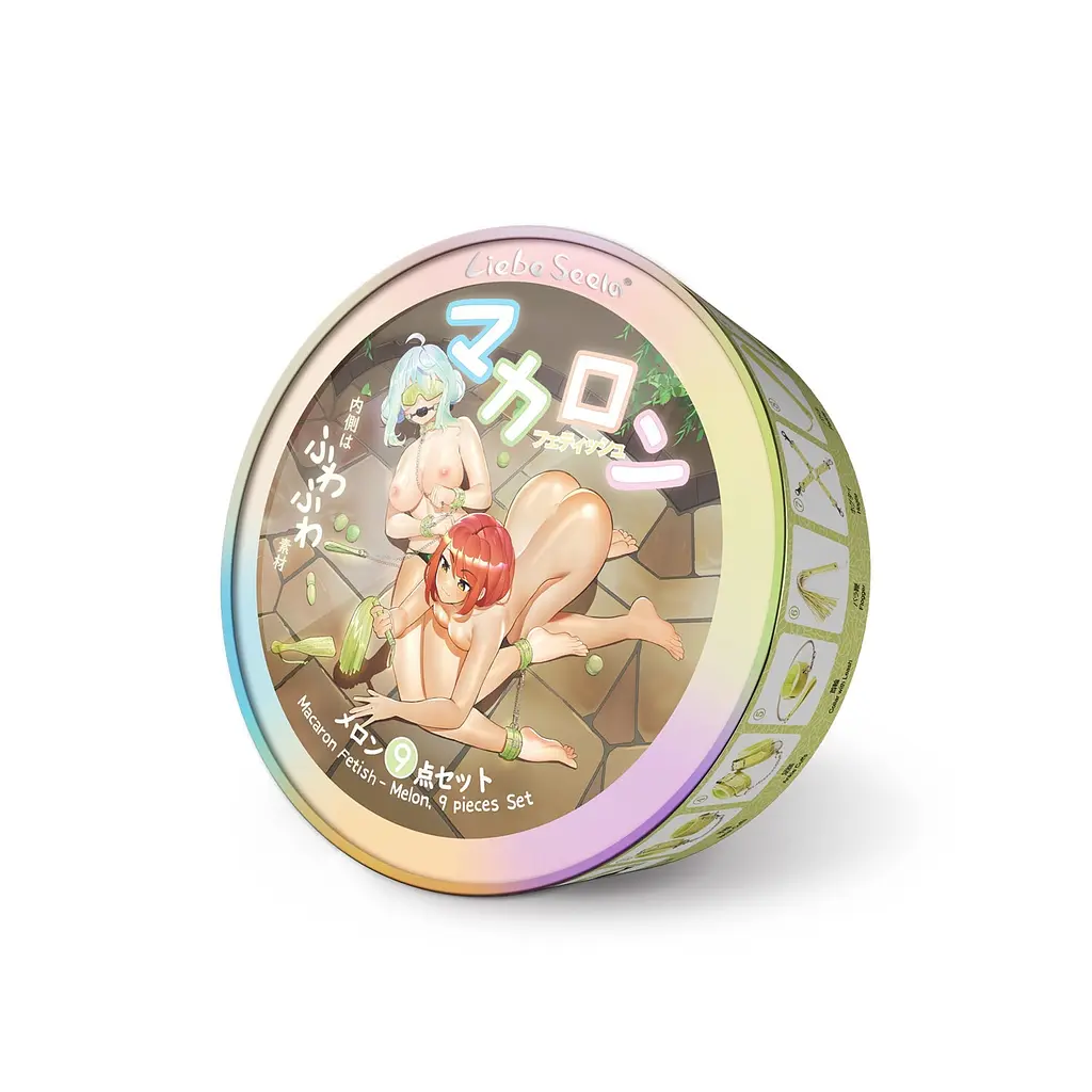 BDSM набір Liebe Seele Macaron Bondage Kit 9 шт. жовтий - фото 2