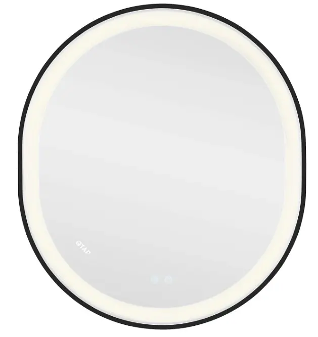 Дзеркало Qtap Gemini (GE1) овальне з LED-підсвічуванням Touch QT2578R8072B - фото 4