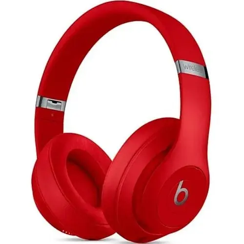 Беспроводные наушники Beats Studio 3 Wireless Over-Ear Headphones красные (MQD02) - фото 4