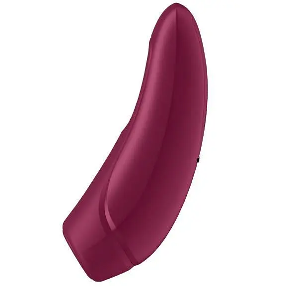 Ваакумный стимулятор клитора Satisfyer Curvy 1+ красный - фото 5