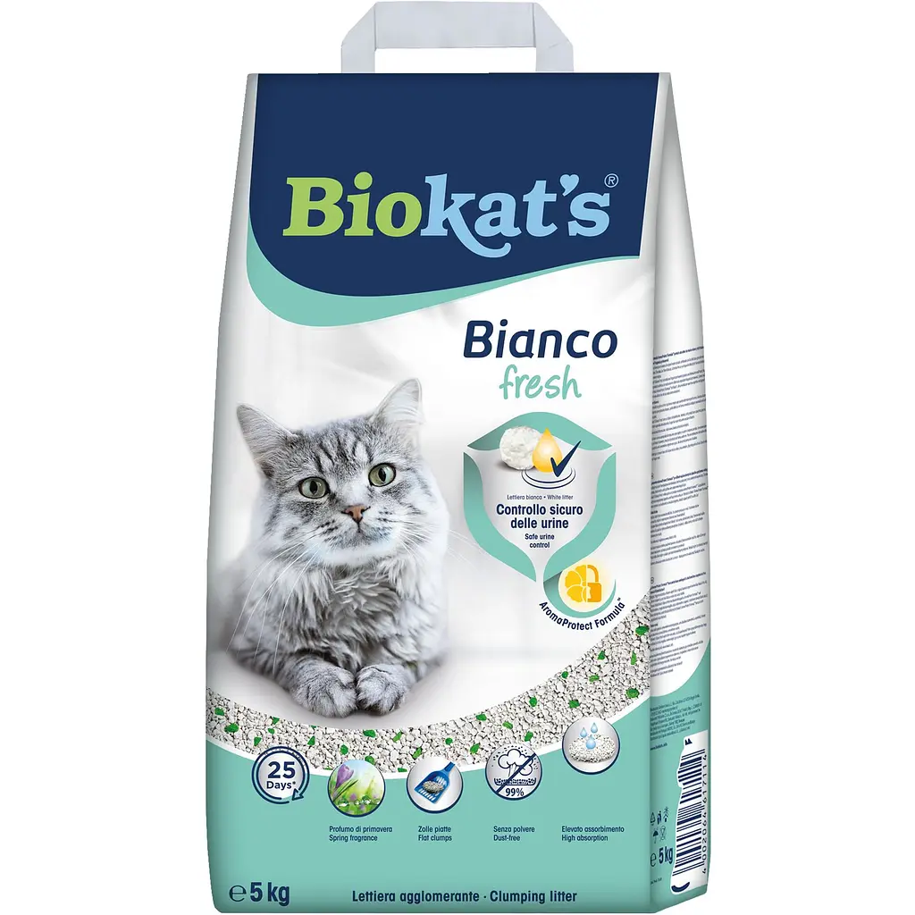 Наповнювач бентонітовий Biokat's Bianco Fresh 5 кг (G-75.65) - фото 2