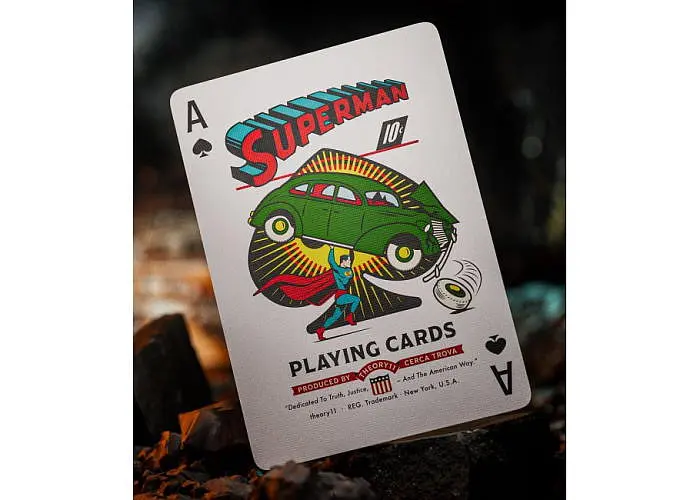 Карты игральные United States Playing Card Company Theory11 Superman (ВР_КГТС) - фото 3