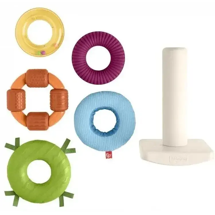Пірамідка Fisher-Price Розвиток сенсорики (HXK47) - фото 3