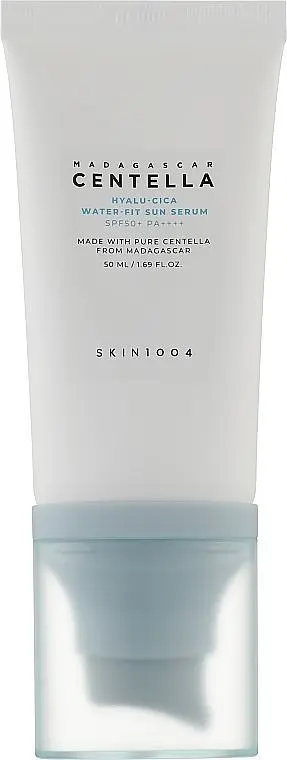 Сироватка для обличчя від сонця з гіалуроновою кислотою 50 мл SKIN1004 Madagascar Centella Hyalu-cica Water-fit Sun Serum