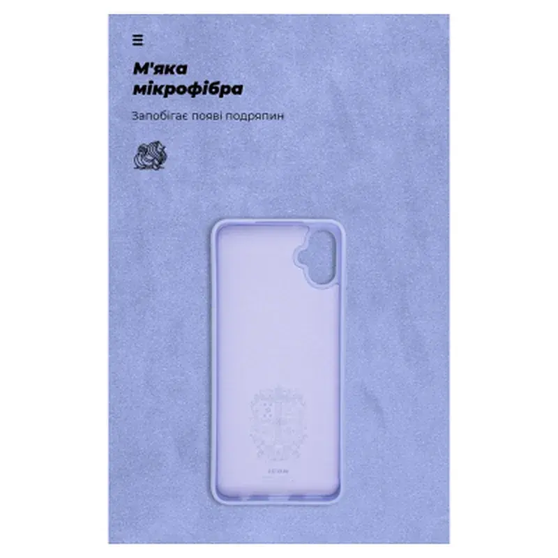 Чохол до мобільного телефона Armorstandart ICON Case Samsung A05 (A055) Lavender (ARM71804) - фото 4
