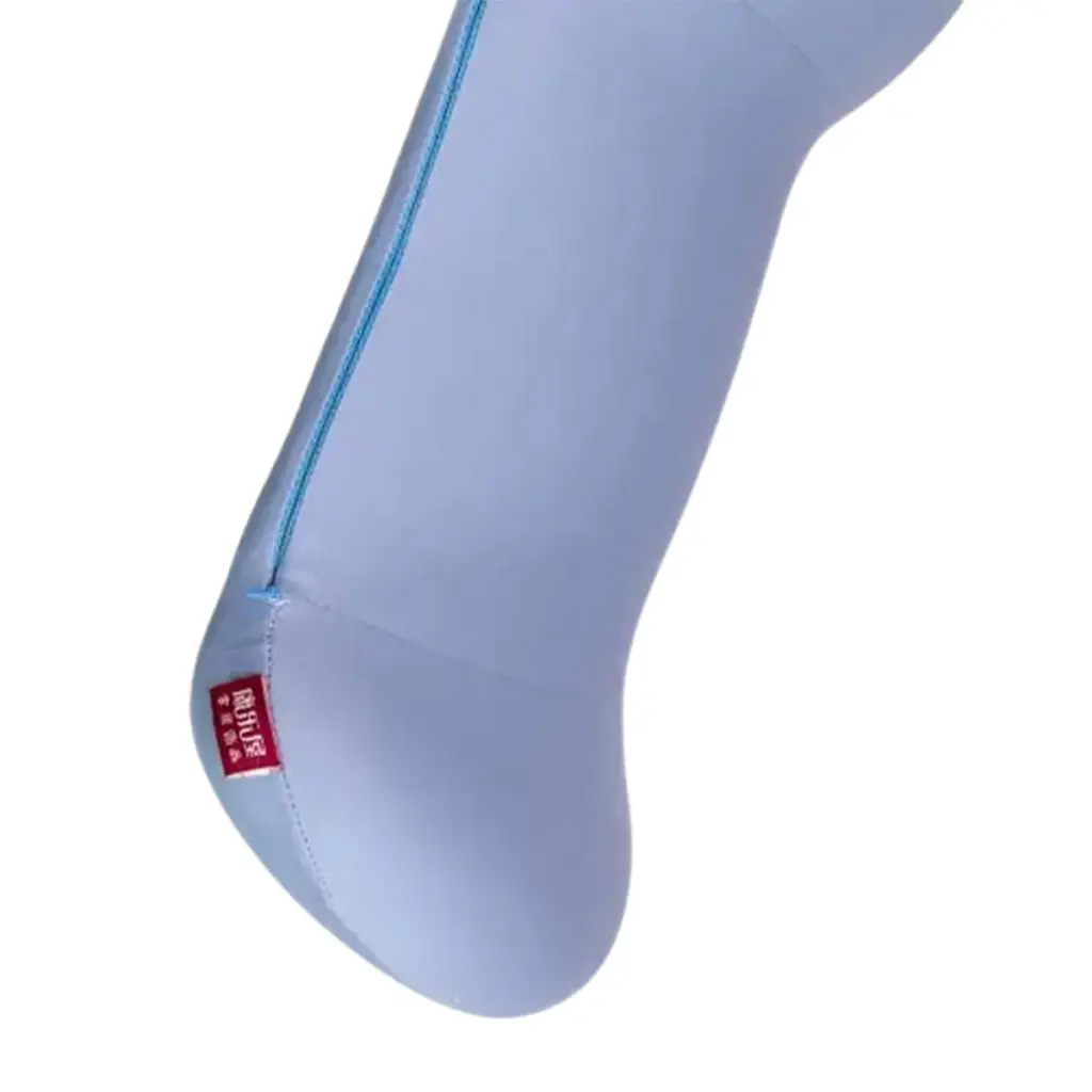 Подушка для попереку Yiwu Minimal Memory Foam 37х28х10 см матовий трикотаж блакитний - фото 2