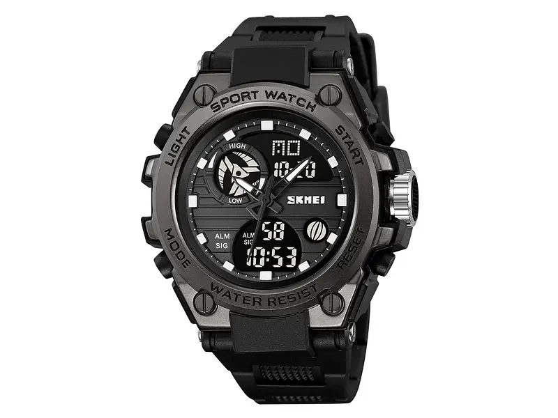 Наручний годинник чоловічий 2360BKBK Black Skmei acs0029966 - фото 2